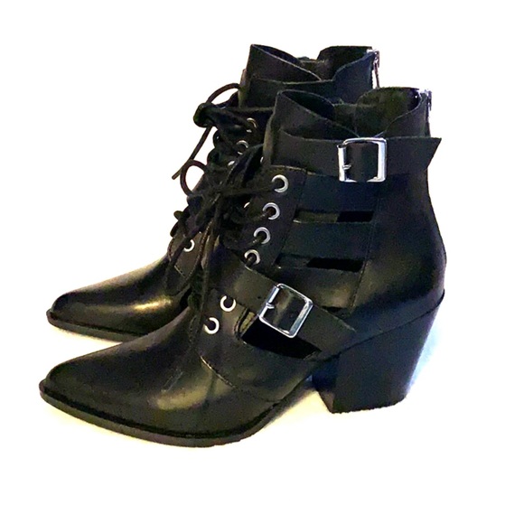 Steve Madden Women's Conspire Booties Black Size 8.5 M